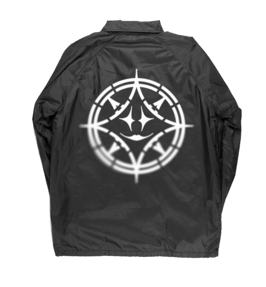 Emblem Windbreaker Jacket