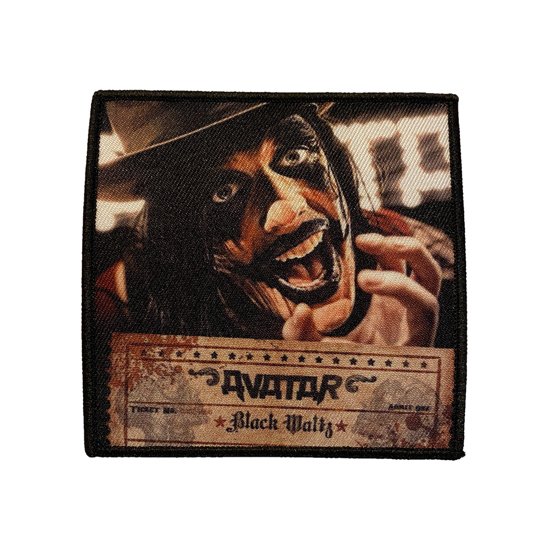 4" Black Waltz Album Art Patch