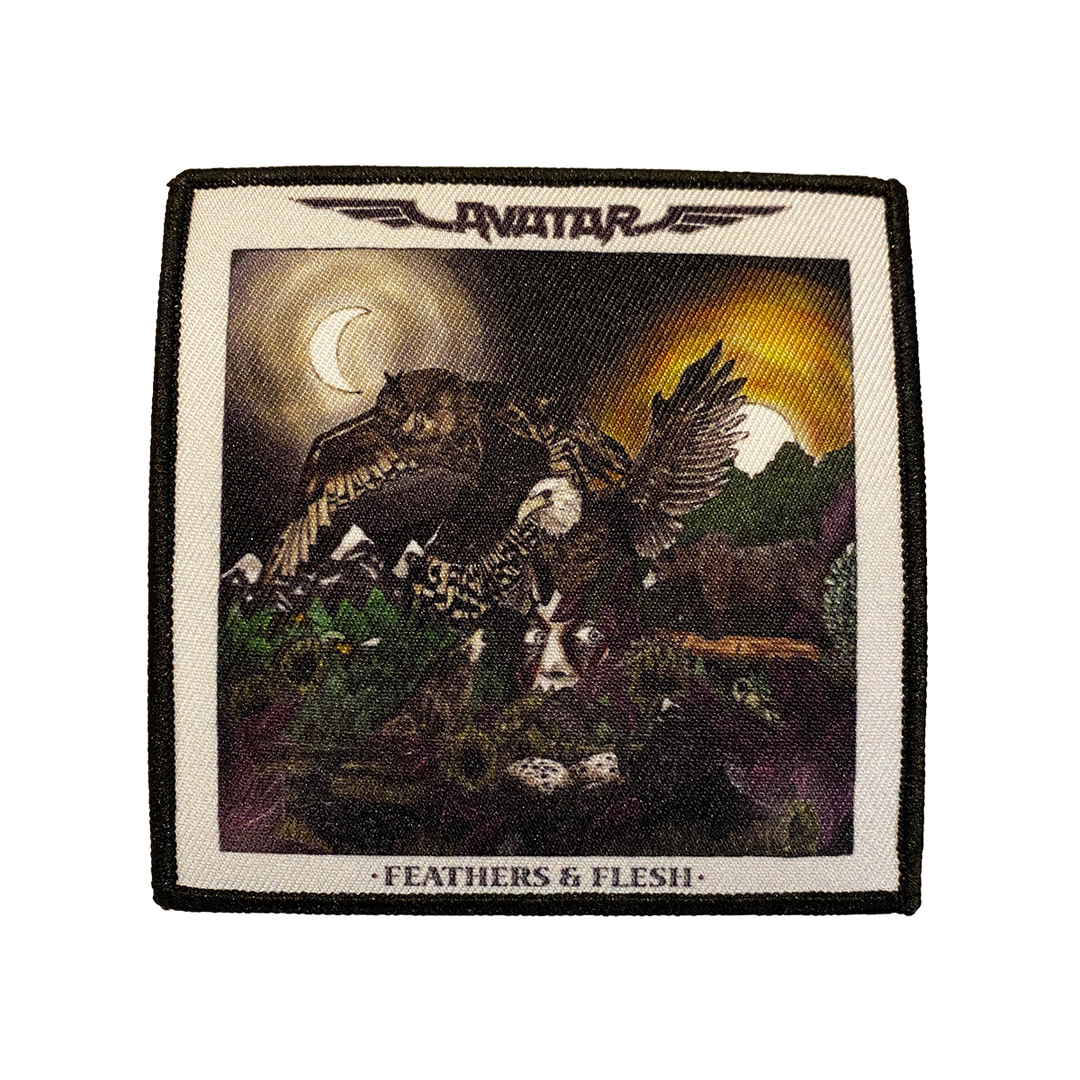 4" Feathers & Flesh Album Art Patch