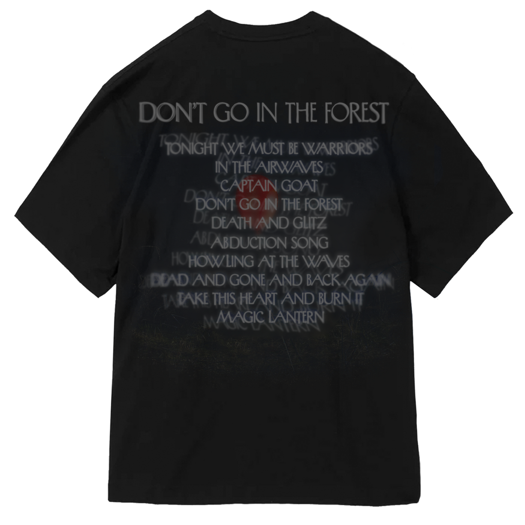 Don't Go In The Forest Album Oversized Tee
