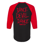 Dance Devil Dance Emblem Baseball Tee