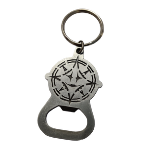 Dance Devil Dance Emblem Bottle Opener Keychain