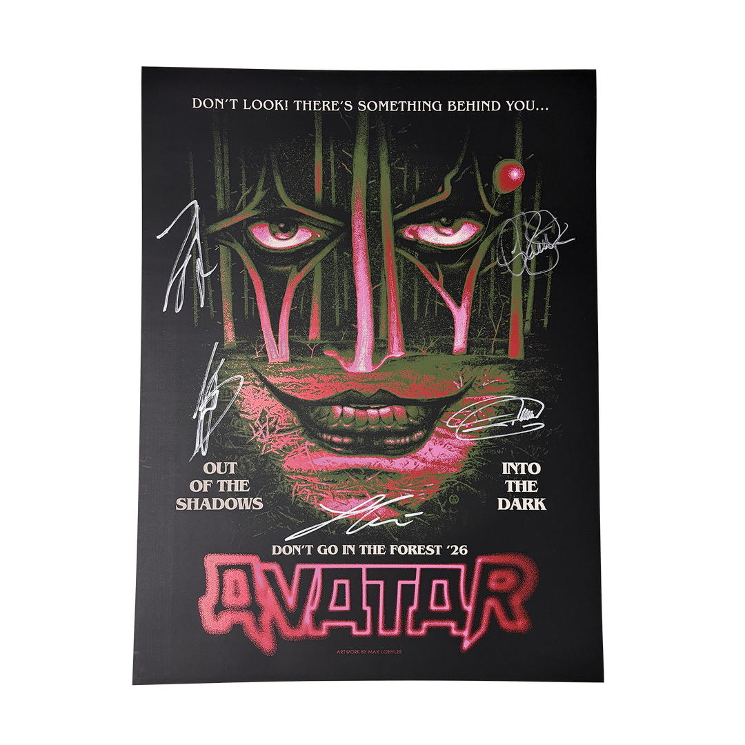Don't Go In The Forest Foil Tour Poster [Autographed]