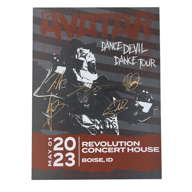 Dance Devil Dance Tour Poster [Autographed]