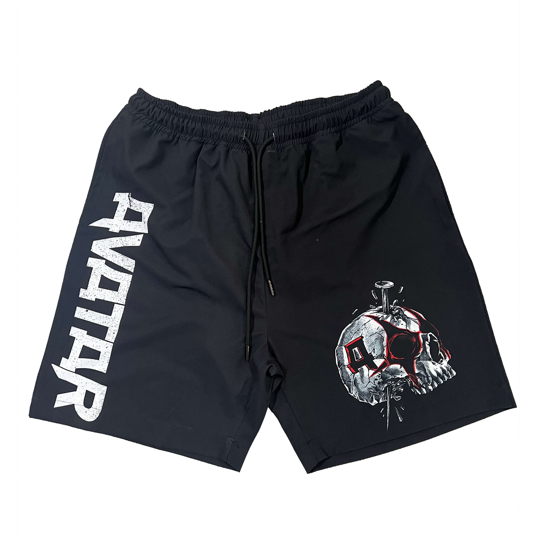 Nail Skull Shorts